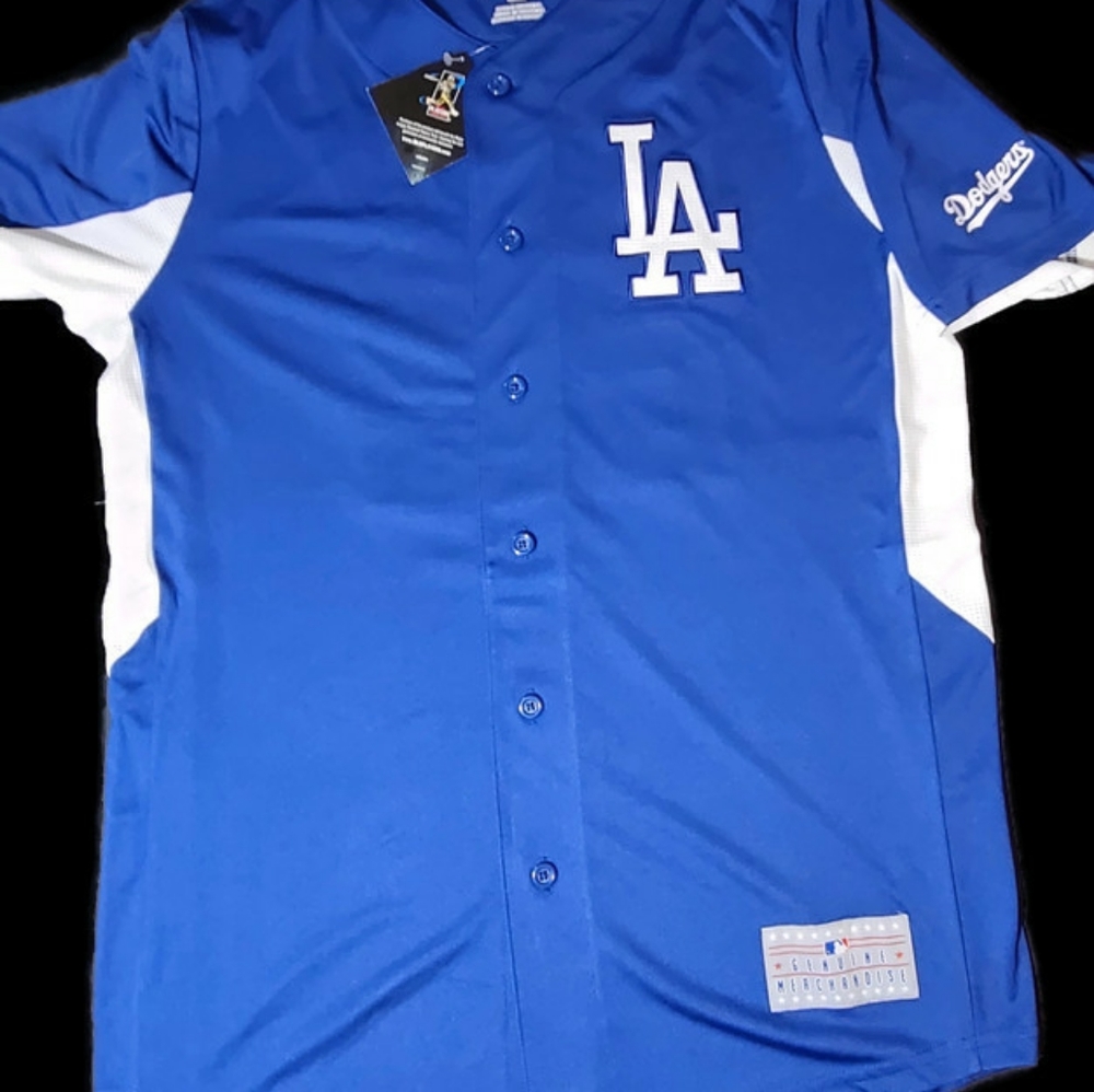 LA Dodgers Kershaw 22 TX3 Cool MLB Genuine Merchan